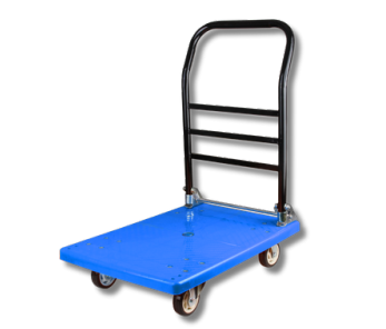 Fiber Body Plastic Platform Trolley