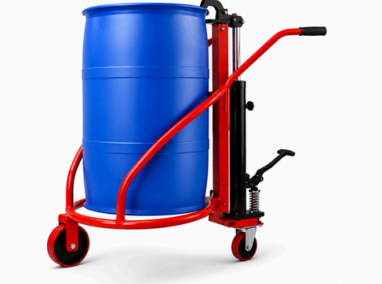 300 KGS Manual Hydraulic Drum Truck